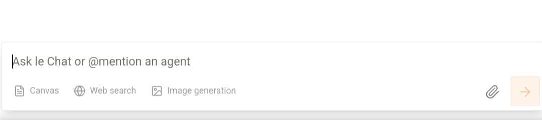 Le chat new features مربع ادخال النص يظهر به المزايا الجديدة